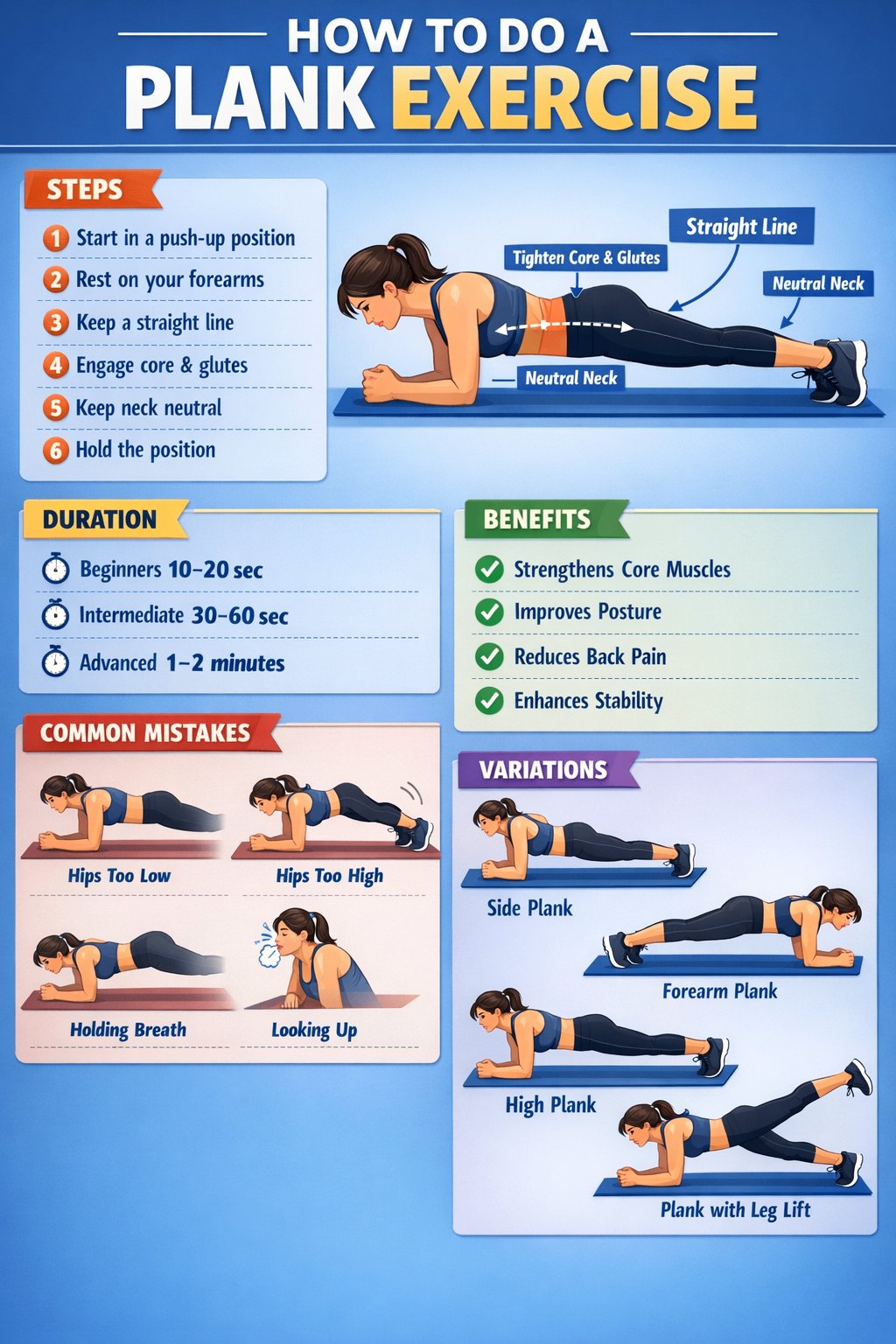 Plank exercise